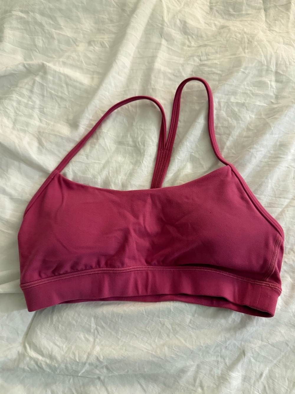 lululemon athletica flo Y bra - Berry